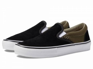 Vans バンズ メンズ 男性用 シューズ 靴 スニーカー 運動靴 Skate Slip-On Black Olive【送料無料】