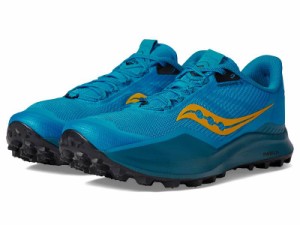 Saucony サッカニー メンズ 男性用 シューズ 靴 スニーカー 運動靴 Peregrine 12 Ocean/Black【送料無料】