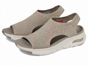 SKECHERS スケッチャーズ レディース 女性用 シューズ 靴 サンダル Arch Fit Catchy Wave Taupe Multi【送料無料】