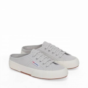 Superga スペルガ レディース 女性用 シューズ 靴 スニーカー 運動靴 2402 Mule Grey Silver【送料無料】