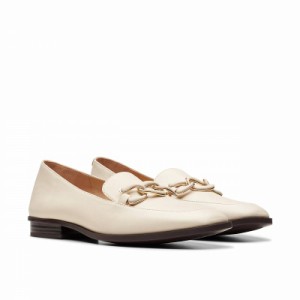 Clarks クラークス レディース 女性用 シューズ 靴 フラット Sarafyna Rae Ivory Leather【送料無料】