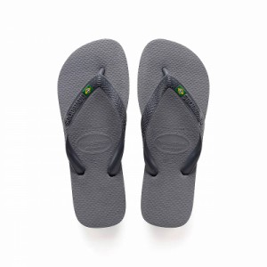 Havaianas ハワイアナス メンズ 男性用 シューズ 靴 サンダル Brazil Flip Flop Sandal Steel Grey【送料無料】