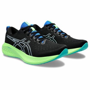 ASICS アシックス メンズ 男性用 シューズ 靴 スニーカー 運動靴 GEL-Excite 10 Black/Light Blue【送料無料】