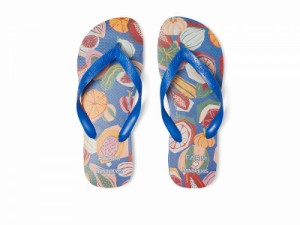 Havaianas ハワイアナス レディース 女性用 シューズ 靴 サンダル Farm Fruits Flip-Flop Blue Star【送料無料】