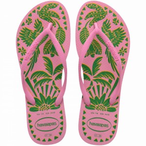 Havaianas ハワイアナス レディース 女性用 シューズ 靴 サンダル Slim Tucano Sandals Pink Lemonade【送料無料】