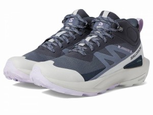 Salomon サロモン レディース 女性用 シューズ 靴 ブーツ ハイキング トレッキング Elixir Active Mid GTX(R) India Ink【送料無料】