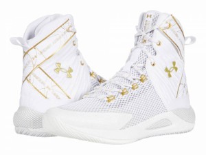 Under Armour アンダーアーマー レディース 女性用 シューズ 靴 スニーカー 運動靴 HOVR Highlight Ace White/Metallic Gold【送料無料】