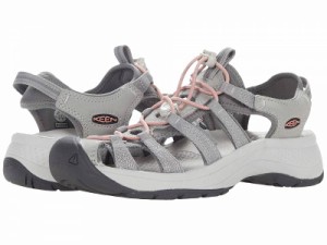 Keen キーン レディース 女性用 シューズ 靴 サンダル Astoria West Sandal Gray/Coral【送料無料】