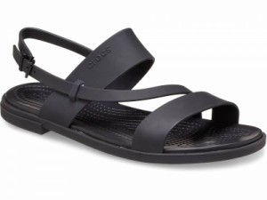 crocs クロックス レディース 女性用 シューズ 靴 サンダル Tulum Strappy Sandal Black/Black【送料無料】