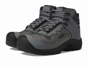 Keen Utility キーン メンズ 男性用 シューズ 靴 ブーツ ワークブーツ Reno Mid KBF WP Magnet/Black【送料無料】