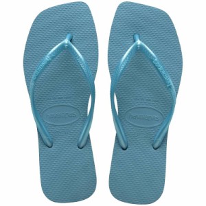 Havaianas ハワイアナス レディース 女性用 シューズ 靴 サンダル Slim Square Flip Flop Sandal Tranquility Blue【送料無料】