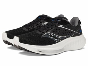 Saucony サッカニー レディース 女性用 シューズ 靴 スニーカー 運動靴 Ride 17 Black/White 1【送料無料】