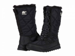 SOREL ソレル レディース 女性用 シューズ 靴 ブーツ スノーブーツ Whitney(TM) Tall Lace II Black 1【送料無料】