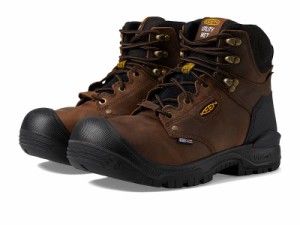 Keen Utility キーン メンズ 男性用 シューズ 靴 ブーツ ワークブーツ Independence 6 WP Int Met Dark Earth/Black【送料無料】