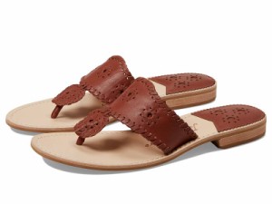 Jack Rogers ジャックロジャース レディース 女性用 シューズ 靴 サンダル Jacks Flat Sandal Luggage/Luggage【送料無料】