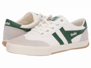 Gola ゴラ メンズ 男性用 シューズ 靴 スニーカー 運動靴 Badminton Off-White/Green【送料無料】