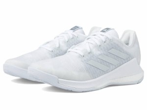 adidas アディダス レディース 女性用 シューズ 靴 スニーカー 運動靴 Crazyflight White/Silver Metallic【送料無料】