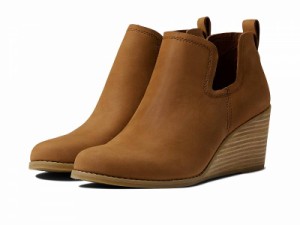 TOMS トムス レディース 女性用 シューズ 靴 ブーツ アンクル ショートブーツ Kallie Tan Oiled Leather Nubuck【送料無料】