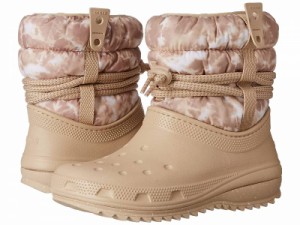 crocs クロックス レディース 女性用 シューズ 靴 ブーツ スノーブーツ Classic Neo Puff Luxe Boot Chai/White【送料無料】