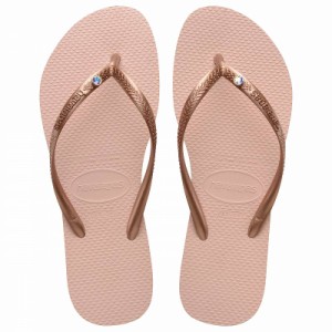 Havaianas ハワイアナス レディース 女性用 シューズ 靴 サンダル Slim Crystal SW II Flip Flop Sandal Ballet Rose【送料無料】