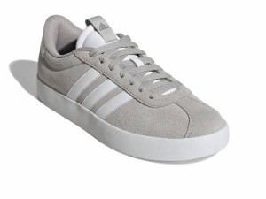 adidas アディダス レディース 女性用 シューズ 靴 スニーカー 運動靴 VL Court 3.0 Grey/White/Silver Metallic【送料無料】