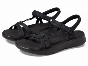 SKECHERS Performance スケッチャーズ レディース 女性用 シューズ 靴 サンダル Go Walk Flex Sandal Sublime Black/Black【送料無料】