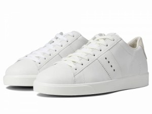 ECCO エコー レディース 女性用 シューズ 靴 スニーカー 運動靴 Street Lite Retro Sneaker White/Shadow/White【送料無料】