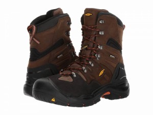 Keen Utility キーン メンズ 男性用 シューズ 靴 ブーツ ワークブーツ Coburg 8 Waterproof Cascade Brown/Brindle【送料無料】