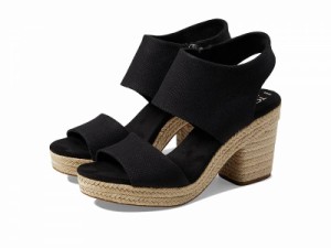 TOMS トムス レディース 女性用 シューズ 靴 ヒール Majorca Platform Black Basket Weave【送料無料】