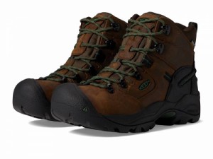 Keen Utility キーン メンズ 男性用 シューズ 靴 ブーツ ワークブーツ 6 Pittsburgh Energy WP Cascade Brown/Greener【送料無料】