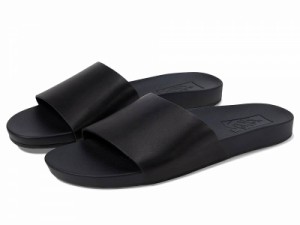 Vans バンズ レディース 女性用 シューズ 靴 サンダル Decon Slide (Leather) Black【送料無料】