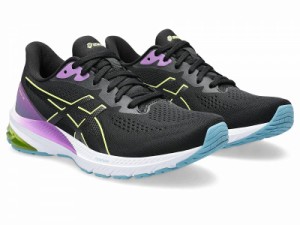 ASICS アシックス レディース 女性用 シューズ 靴 スニーカー 運動靴 GT-1000(R) 12 Black/Glow Yellow【送料無料】