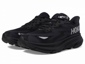 Hoka ホカ レディース 女性用 シューズ 靴 スニーカー 運動靴 Clifton 9 GTX(R) Black/Black【送料無料】