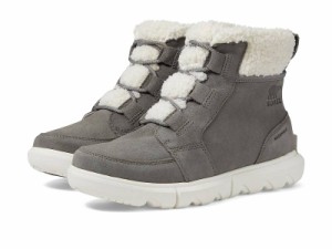 SOREL ソレル レディース 女性用 シューズ 靴 ブーツ スノーブーツ Explorer Next(TM) Carnival Waterproof Quarry/Sea Salt【送料無料】