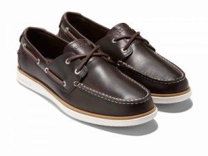 Cole Haan コールハーン メンズ 男性用 シューズ 靴 ローファー Grandpro Winward Boat Shoe Dark Chocolate/Ivory【送料無料】