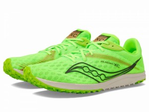 Saucony サッカニー メンズ 男性用 シューズ 靴 スニーカー 運動靴 Kilkenny XC 9 Flat Slime【送料無料】