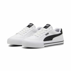 PUMA プーマ メンズ 男性用 シューズ 靴 スニーカー 運動靴 Court Classic Vulc Puma White/Puma Black【送料無料】