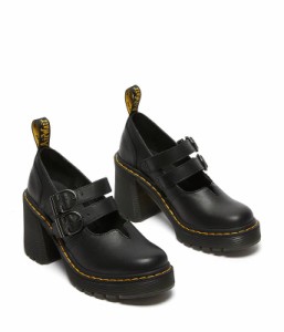 Dr. Martens ドクターマーチン レディース 女性用 シューズ 靴 ヒール Eviee Black Sendal【送料無料】