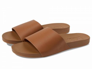 Vans バンズ レディース 女性用 シューズ 靴 サンダル Decon Slide (Leather) Chipmunk【送料無料】