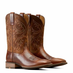 Ariat アリアト メンズ 男性用 シューズ 靴 ブーツ ウエスタンブーツ Slingshot Western Boots Beasty Brown【送料無料】