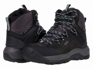 Keen キーン レディース 女性用 シューズ 靴 ブーツ ハイキング トレッキング Revel IV Mid Polar Black/Harbor Gray【送料無料】