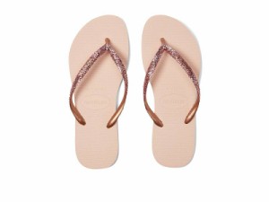 Havaianas ハワイアナス レディース 女性用 シューズ 靴 サンダル Slim Glitter II Flip Flop Sandal Ballet Rose/Golden【送料無料】