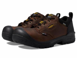 Keen Utility キーン メンズ 男性用 シューズ 靴 スニーカー 運動靴 Independence Oxford Waterproof Dark Earth/Black【送料無料】