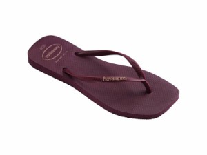 Havaianas ハワイアナス レディース 女性用 シューズ 靴 サンダル Slim Logo Pop-Up Flip Flops Purple Soil【送料無料】