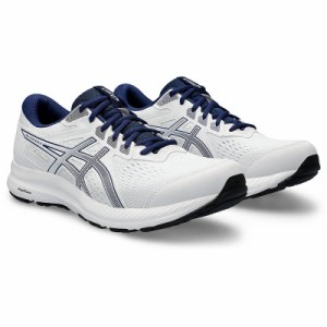 ASICS アシックス メンズ 男性用 シューズ 靴 スニーカー 運動靴 GEL-Contend(R) 8 White/Blue Expanse【送料無料】