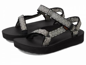 Teva テバ レディース 女性用 シューズ 靴 サンダル Midform Universal Boho White/Black【送料無料】