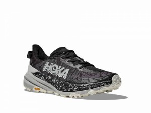 Hoka ホカ メンズ 男性用 シューズ 靴 スニーカー 運動靴 Speedgoat 6 Black/Stardust【送料無料】