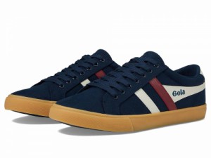 Gola ゴラ メンズ 男性用 シューズ 靴 スニーカー 運動靴 Varsity Navy/Off-White/Deep Red/Gum【送料無料】