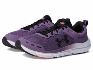 Under Armour アンダーアーマー レディース 女性用 シューズ 靴 スニーカー 運動靴 Charged Assert 10 Retro Purple/Retro【送料無料】