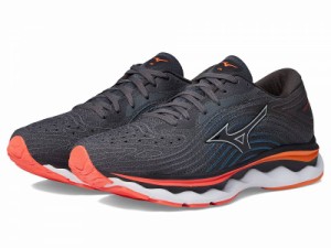 Mizuno ミズノ メンズ 男性用 シューズ 靴 スニーカー 運動靴 Wave Sky 6 Iron Gate/Nimbus Cloud【送料無料】